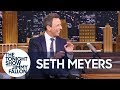 Seth Meyers Kicked a Family out of Their Home for His Fantasy Football Draft