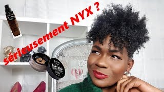 Revue NYX can't stop won't stop/la vendeuse me conseille