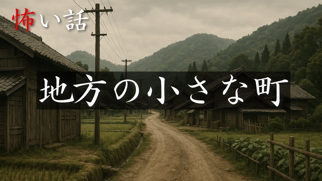 【怪談朗読】「地方の小さな町」【千年怪談】【怖い話】【オカルト】【ホラー】【都市伝説】【洒落怖】