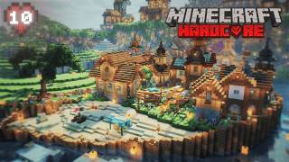 I Built The Perfect Fisherman Village In Hardcore Minecraft