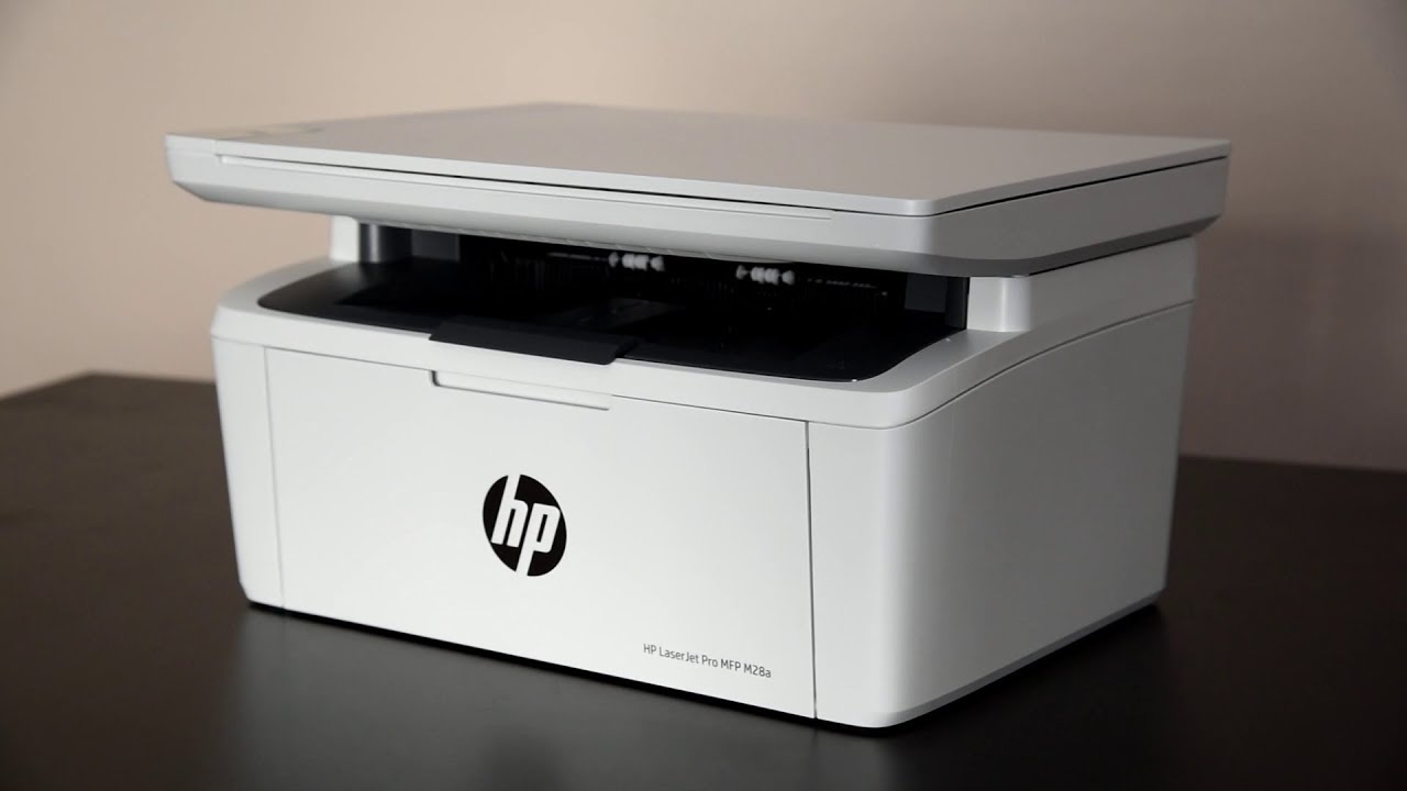 Objeción Ir a caminar coger un resfriado 🖨 HP LaserJet M28a. La impresora laser más pequeña!. Y es barata!  Unboxing, instalacion y prueba - YouTube