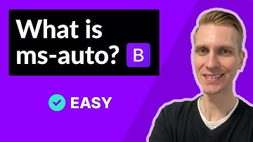 Wat is ms-auto in Bootstrap 5?
