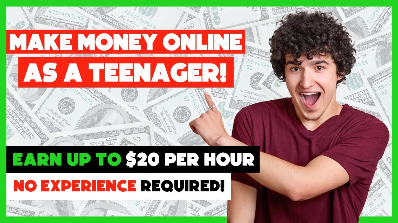 how can i make money online as a teenager on amazon