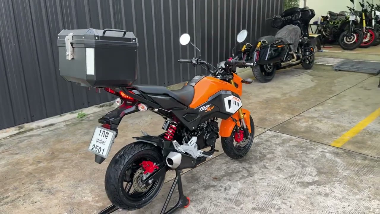 คลิปสดรีวิวรอบคันMSX125SF(2018จด19