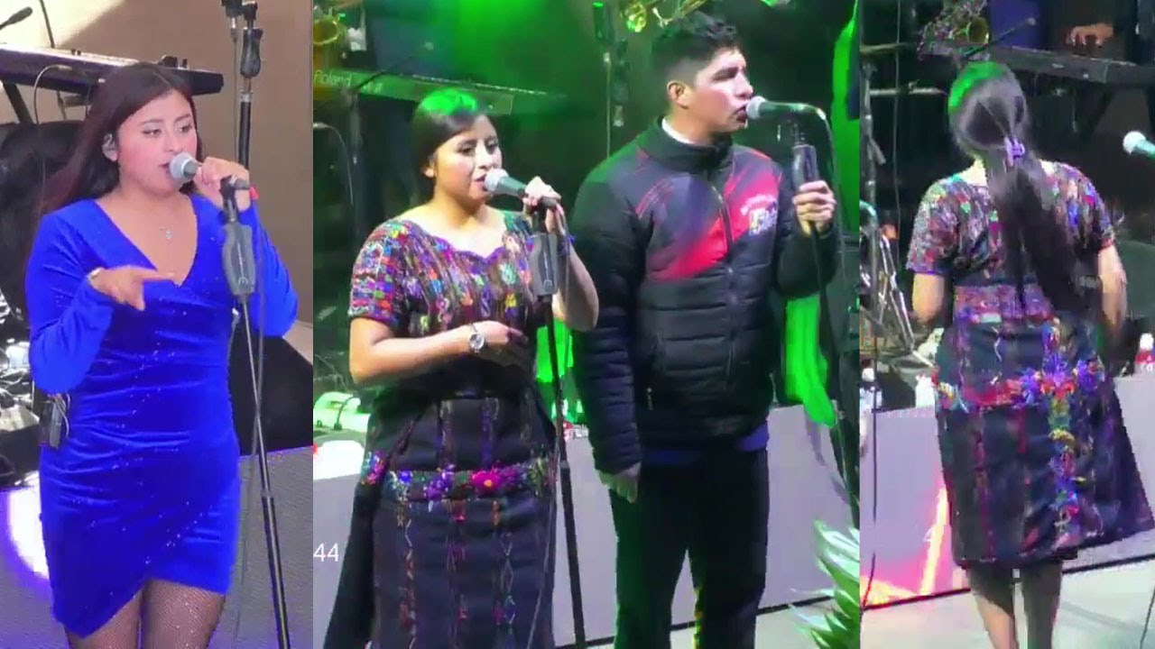 Los Francos Con Lucy Saquic De Corte - En El Cacerio El Barranco El Tablon Solola 29 De Noviembre