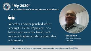 My 2020 - Mubashar A. - Law Clerk - Downtown