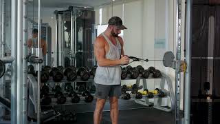 How To Do A Cable Standing Russian Twist