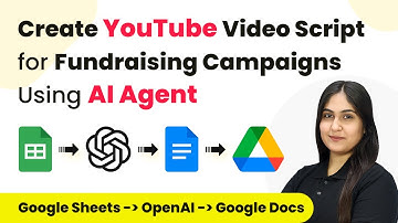 How to Create YouTube Video Script for Fundraising Campaigns Using AI Agent