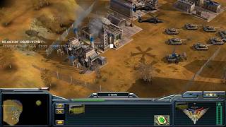 Command and Conquer: Generals Hard USA Campaign Mission 5 - Operation Blue Eagle