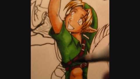 Copic Marker Tutorial (Link pt 3)