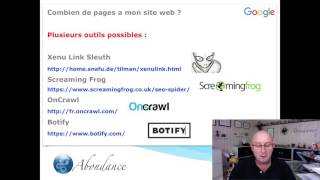 Combien de pages a mon site web (et pourquoi c'est important en SEO)  - Vidéo SEO Abondance