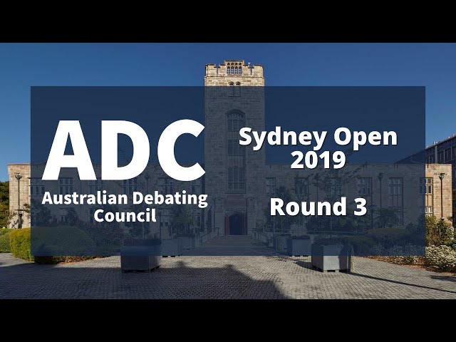 Sydney Open 2019: Round 3