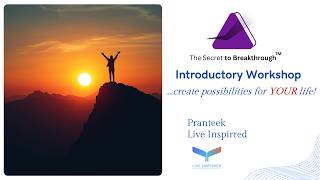 Intro Secret to Breakthrough Workshop
