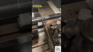 Perfect Thread Cutting on a Lathe Machine 🔥
