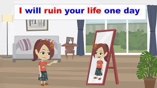Another Ella - I Will Ruin Your Life - Funny English Animated Story - 2D Anime