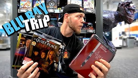 Quiet Place 2 4k Hunt! SSSHHHH! Loose Disc, LOUD Noises!+ MEGAN FOX!!!!!!Its Blu-ray Hunting time