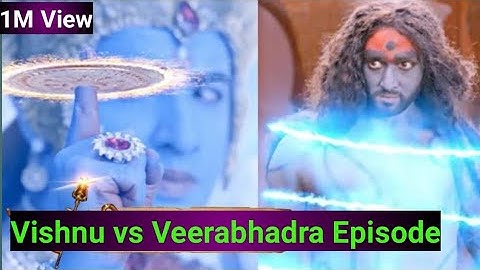 Vishnu vs Veerabhadra l वीरभद्र पर सुदर्शन चक्र चलाया तब क्या होगा l Mahadev l Devo Ke Dev Mahadev
