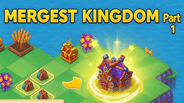 🐲 Mergest Kingdom: Merge Game Walkthrough Part 1 | Mobile Gameplay (Android/iOS)