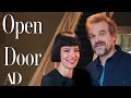 Inside david harbour  lily allens brooklyn townhouse  open door  architectural digest