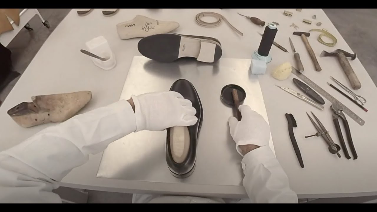 Prada VR Making of Man Shoes