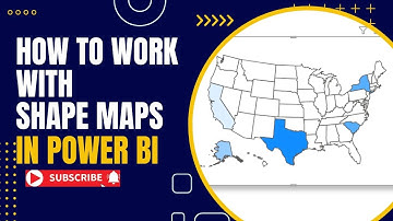 How to Use the Shape Map Visual in Power BI | Custom Region Mapping Made Easy
