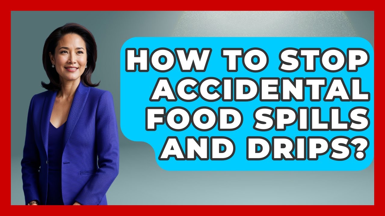 How To Stop Accidental Food Spills And Drips? - Food Safety Kitchen