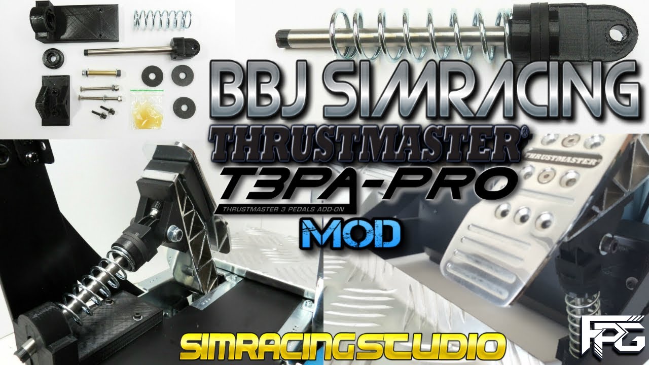 Mod Thrustmaster T3PA Pro - BBJ Simracing Gas Pedal Mod 