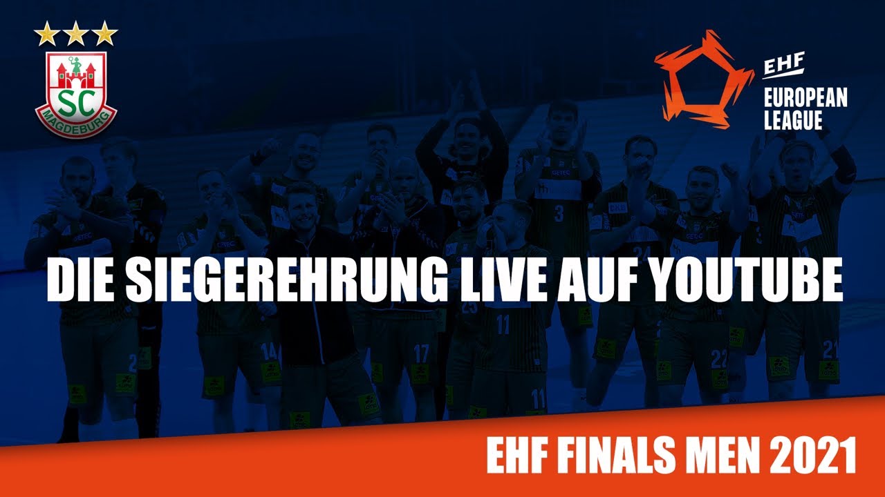 Siegerehrung EHF Finals