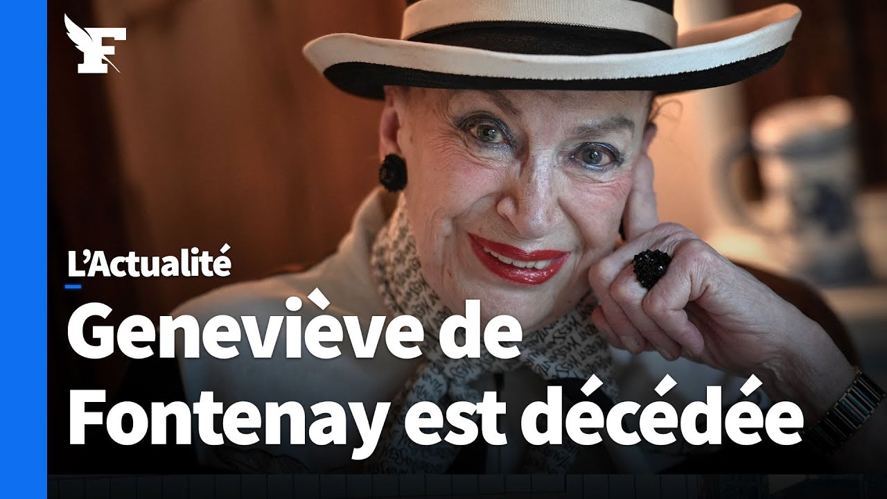 Décès de Geneviève de Fontenay: les dix dates qui ont marqué sa vie