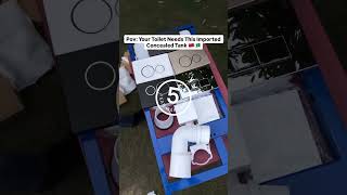 TKM’s Imported Chinese 🇨🇳 Concealed Tank in 🇵🇰