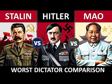 Adolf Hitler vs Joseph stalin vs Mao zedong-People Comparison