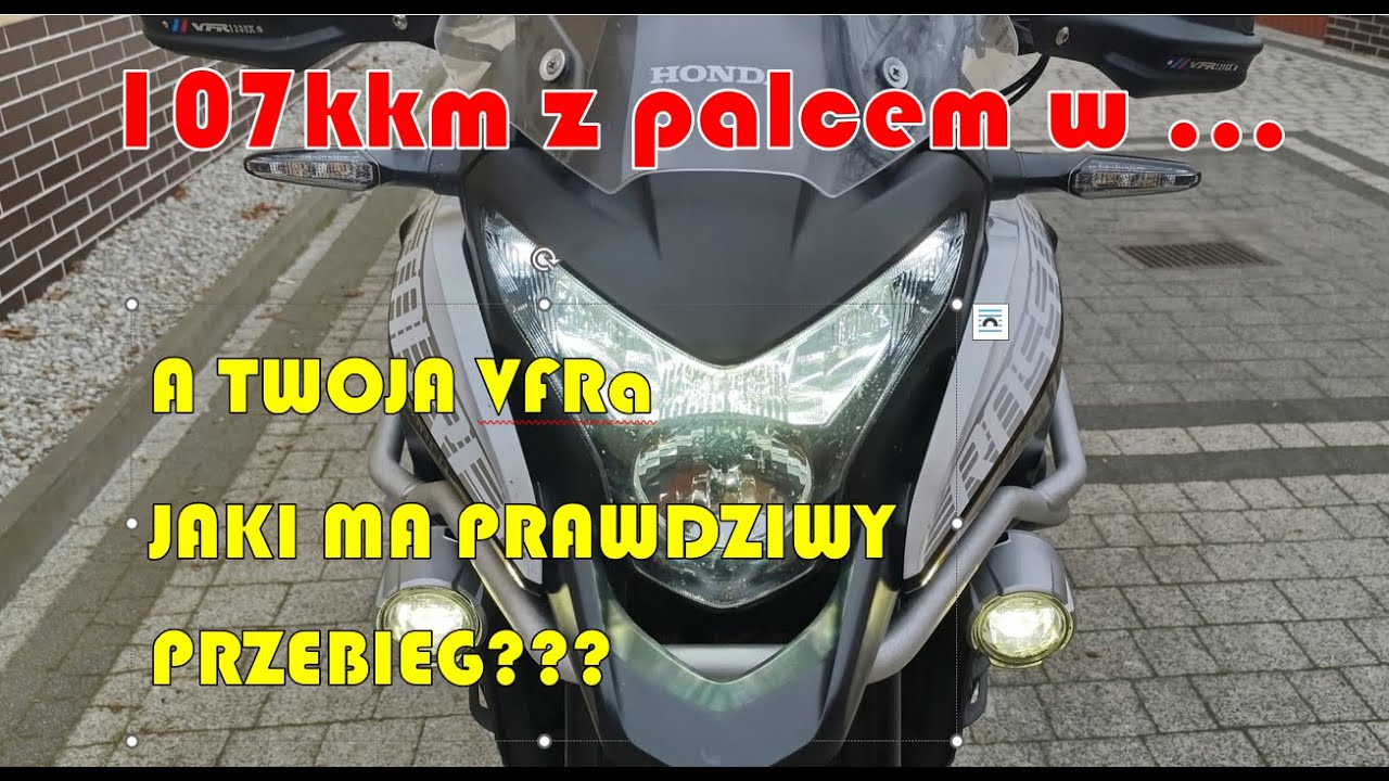 HONDA VFR1200 DCT CROSSTOURER - duży przegląd po 107kkm😱 Zaglądamy do pieca🧐 Aż ciężko uwierzyć...🤔