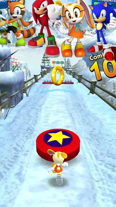 Marine Dash π  Knuckles Dash π  Cream Dash π Sonic Dash  MASH 3D FUN | Gaming | game | game #anime