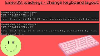 EmexOS: loadkeys - Change keyboard layout