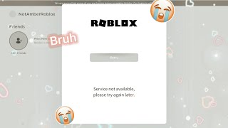 ROBLOX IS DOWN AGAIN!? 😭