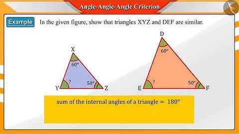 AAA criterion of similar triangles | Part 2/3 | English | Class 10