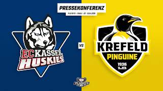 Pressekonferenz DEL2 Playoffs | Finale | EC Kassel Huskies - Krefeld Pinguine