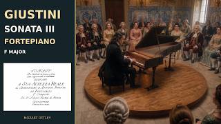 Lodovico Giustini da Pistoia - Sonata 3 in F Major (Fortepiano)