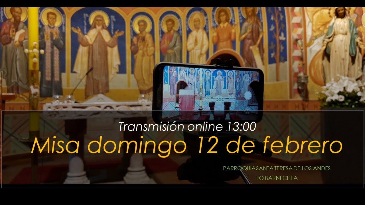 Misa domingo 12 de febrero YouTube