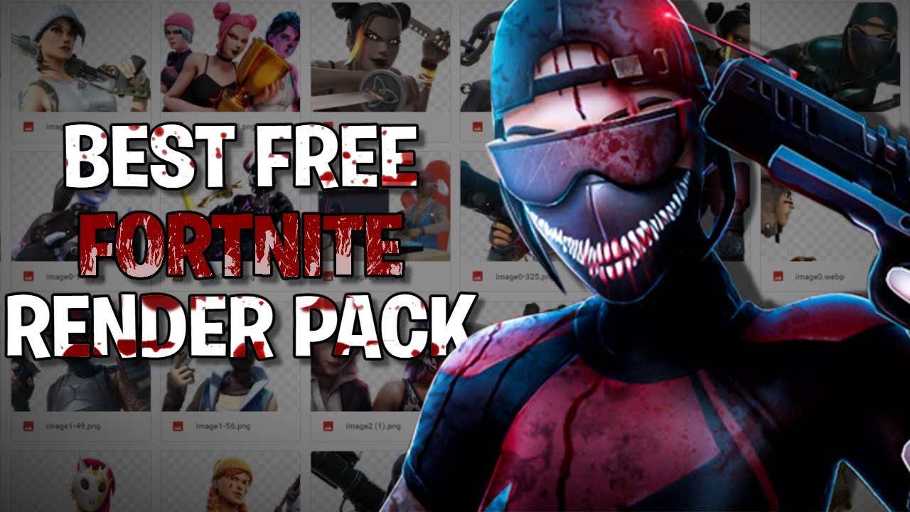 *BEST* Free Google Drive Fortnite Render Pack! 100+ RENDERS 2 YouTube
