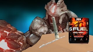 Snorting GFUEL then playing DOOM Eternal