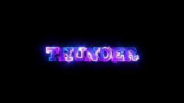 AE-intro for THUNDER