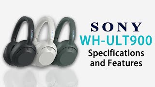 Introducing the Sony WH-ULT900! Premium Noise Canceling Headphones.