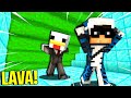 CORSA CONTRO LA LAVA TOSSICA - MINECRAFT ITA