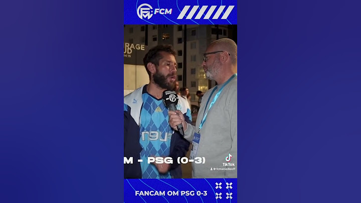 OM PSG 0-3 : le cri du désespoir d’un supporter marseillais !😞😡