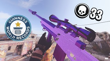 33 Kills SNIPING ONLY in Search and Destroy (WORLD RECORD?) | Black Ops Cold War Search and Destroy