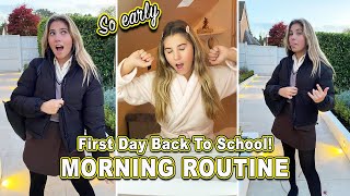 First Day Back To School MORNING ROUTINE | Rosie McClelland