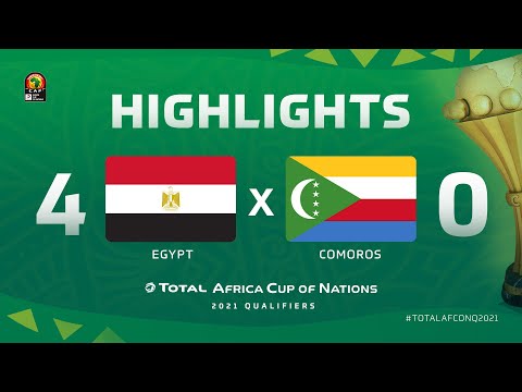 HIGHLIGHTS | #TotalAFCONQ2021 | Round 6 - Group G: Egypt 4-0 Comoros
