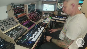Behringer grind,crave,edge,neutron ,syncussion and rd6 . Arturia minifreak and minifreak v synth jam