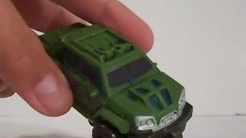 Video Review of Transformers Prime Cyberverse Commander Bulkhead